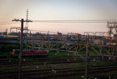 5月の夕暮れ