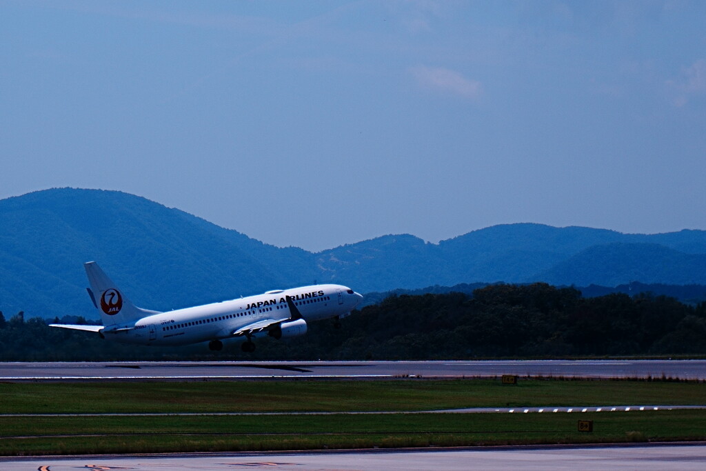 離陸３