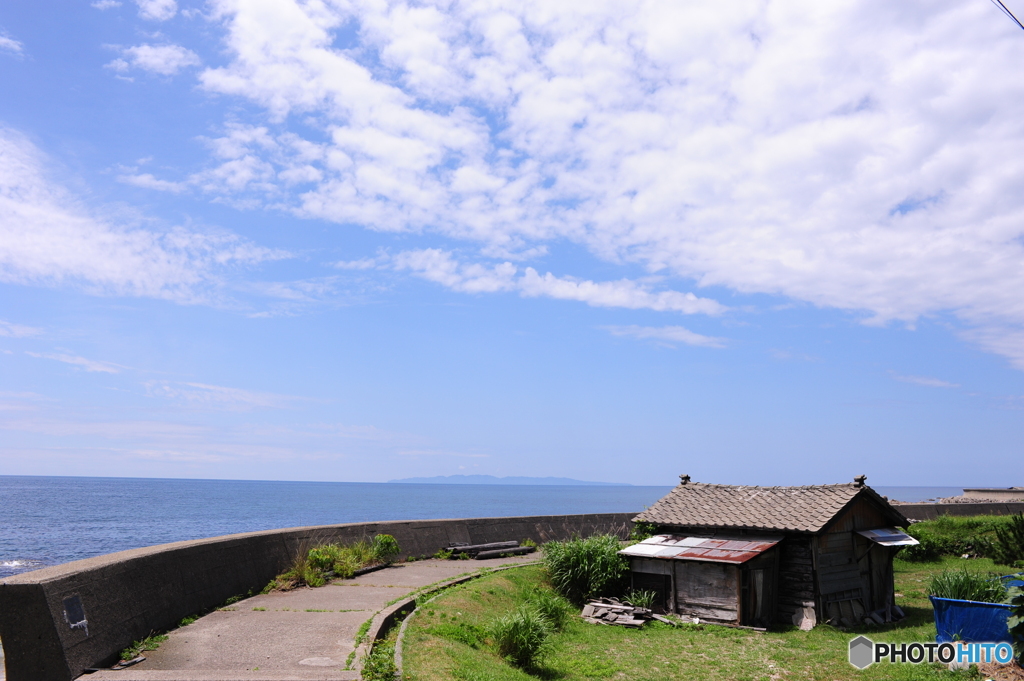 佐渡と小屋