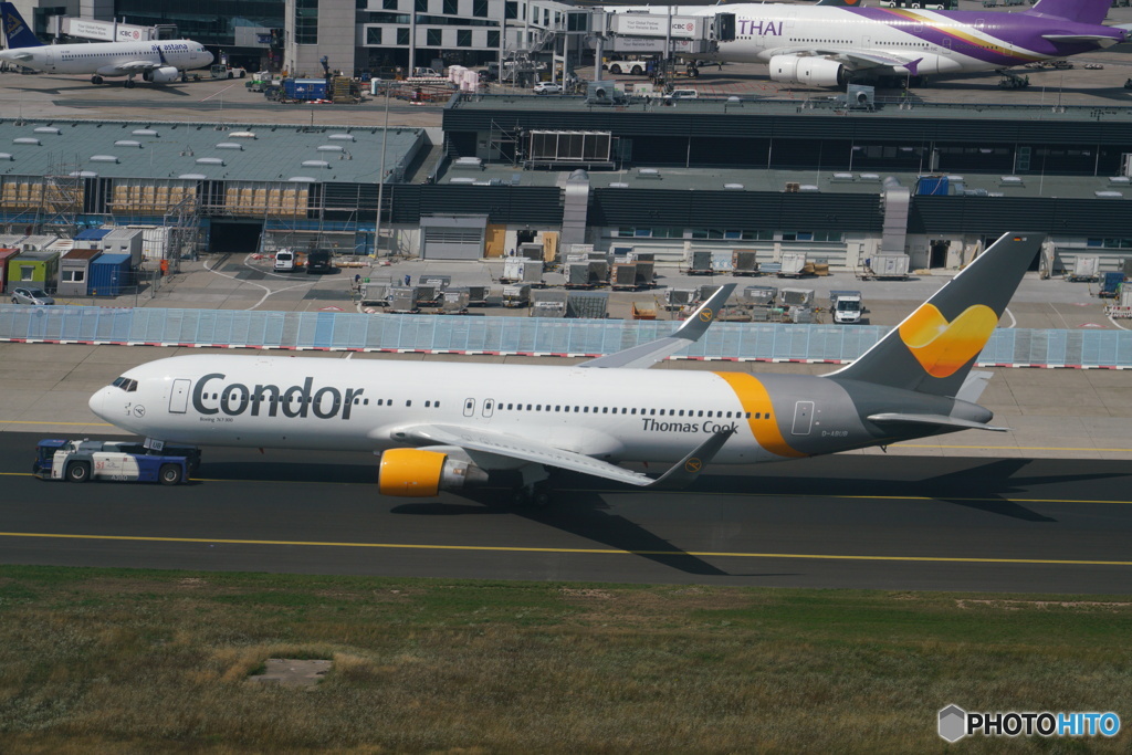 B767 @FRA from  A340