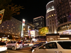 夜の大阪キタ　ヨドバシカメラ周辺