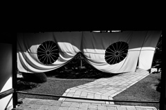 菊花紋章@大覚寺