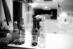 モノクロで瓶を愛でてみる