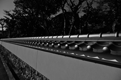 塀瓦＠大覚寺近所