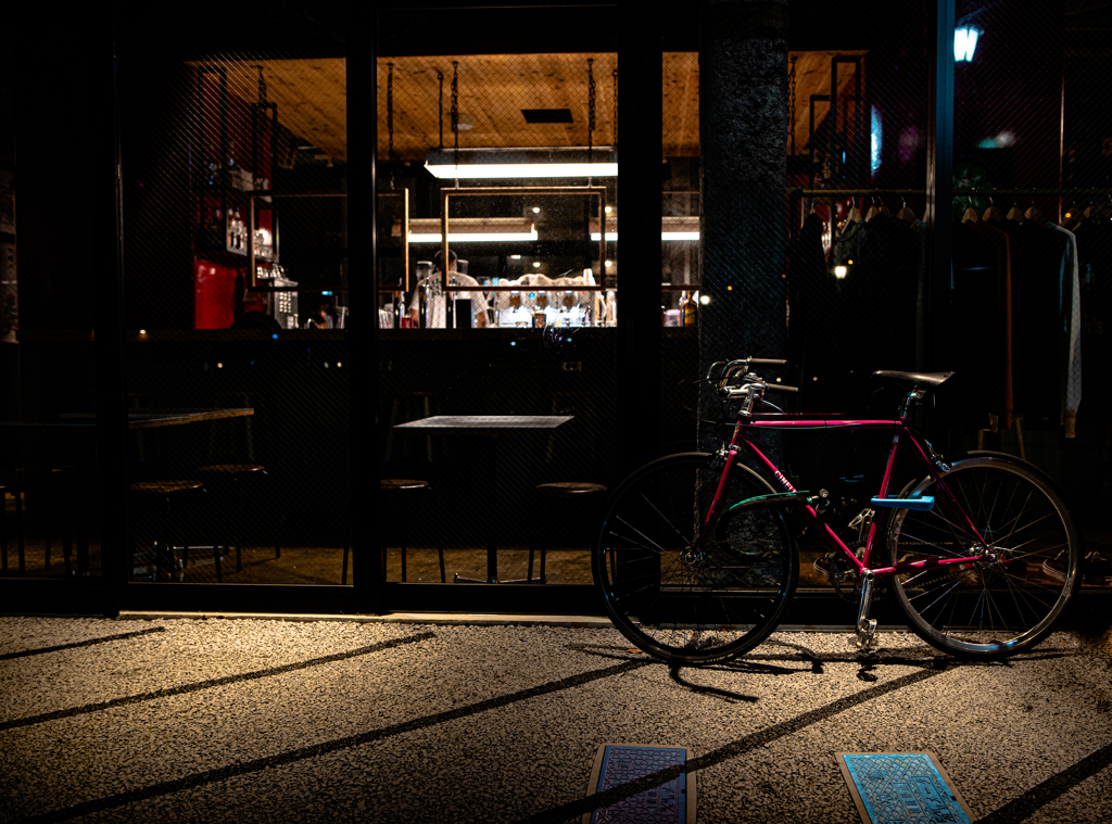 躑躅色のCinelli