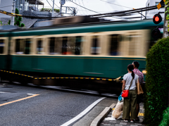 通過待ち