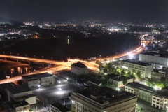 高崎市役所 展望台からの夜景
