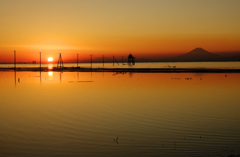ある夕景