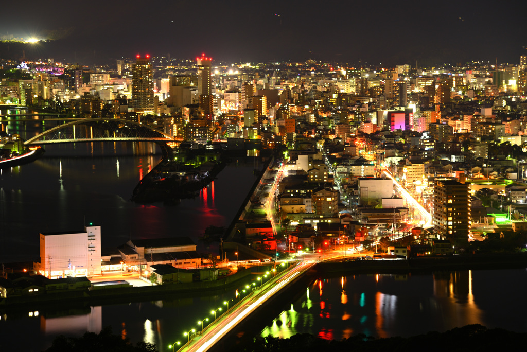 五台山夜景