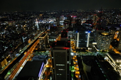 横浜ランドマークタワーからの夜景