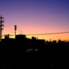 夜明けの町