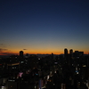 名古屋テレビ塔からの夕焼け