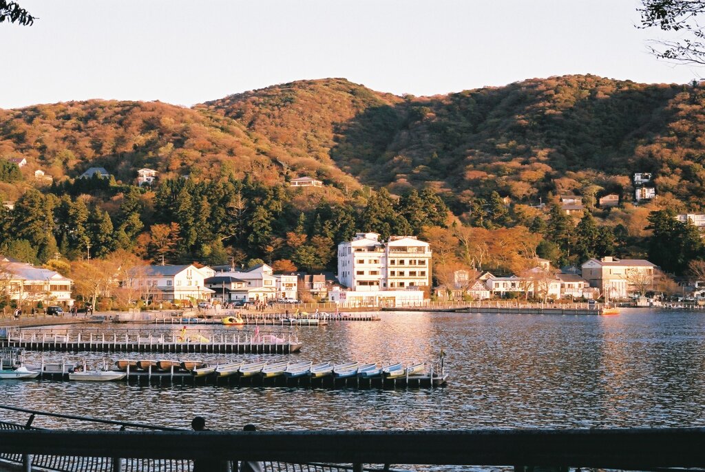 箱根神社からの芦ノ湖