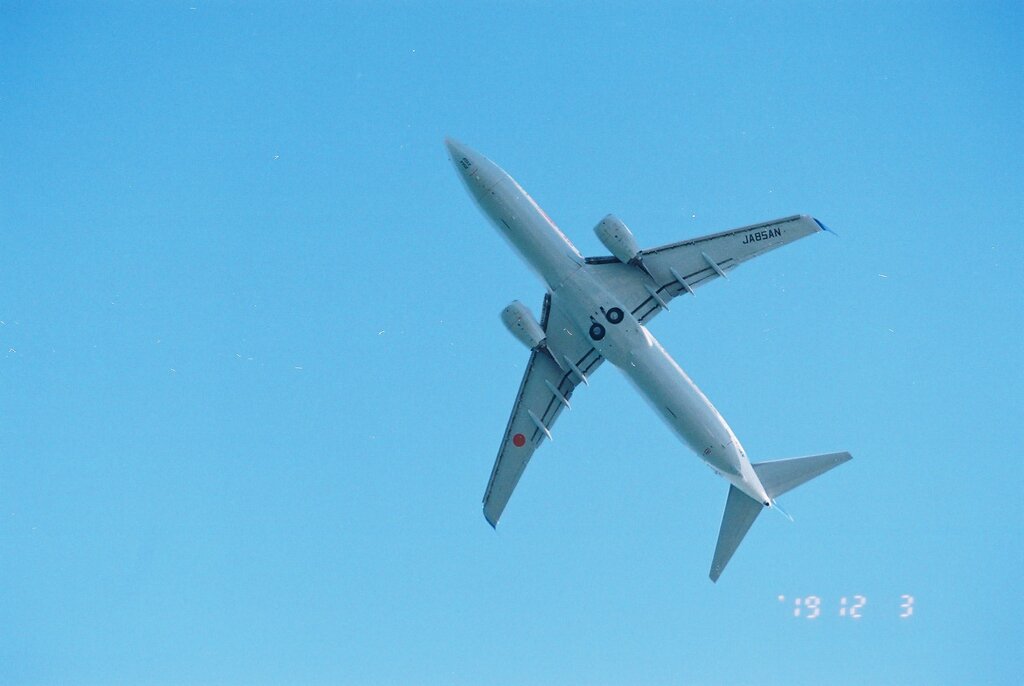 城南島海浜公園 飛行機の腹