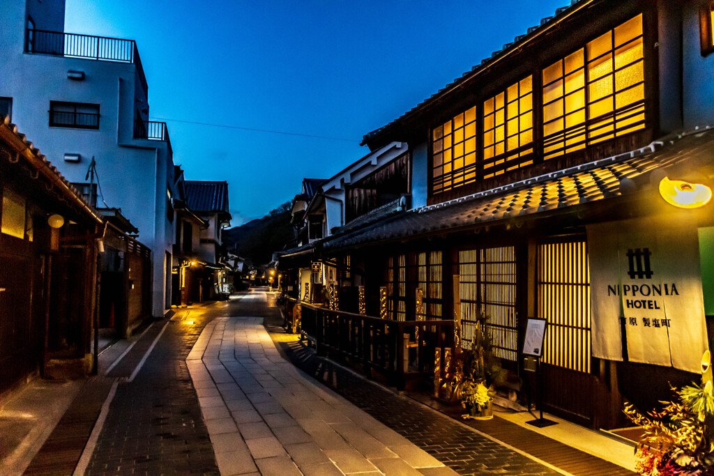 竹原市保存地区の夜景０２