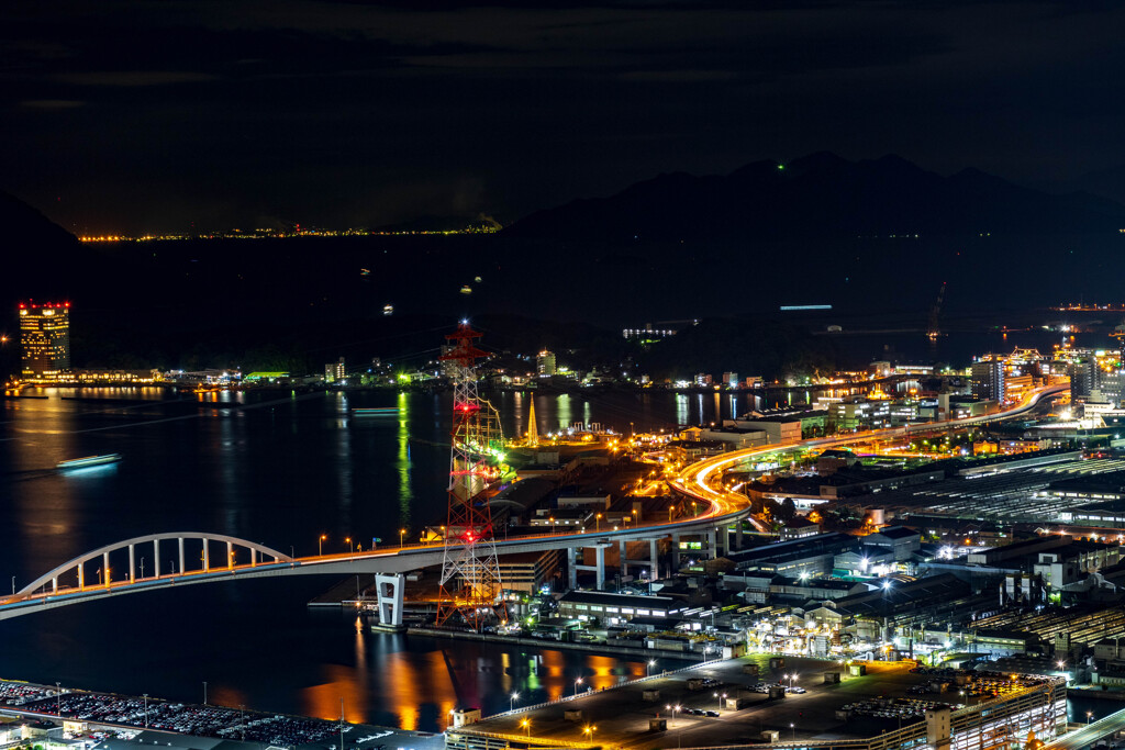 黄金山夜景