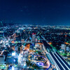 岐阜シティタワー43最上階展望台からの岐阜夜景