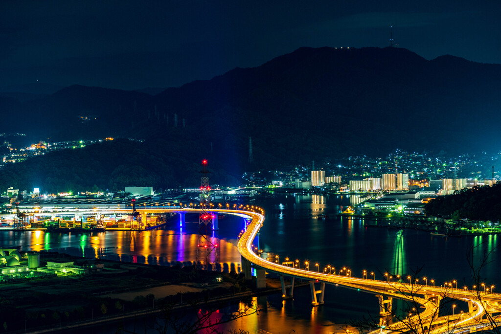 黄金山夜景