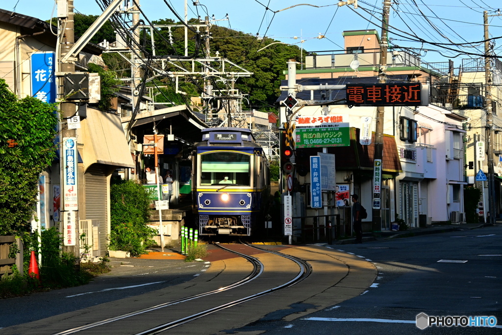 江ノ電が走る街