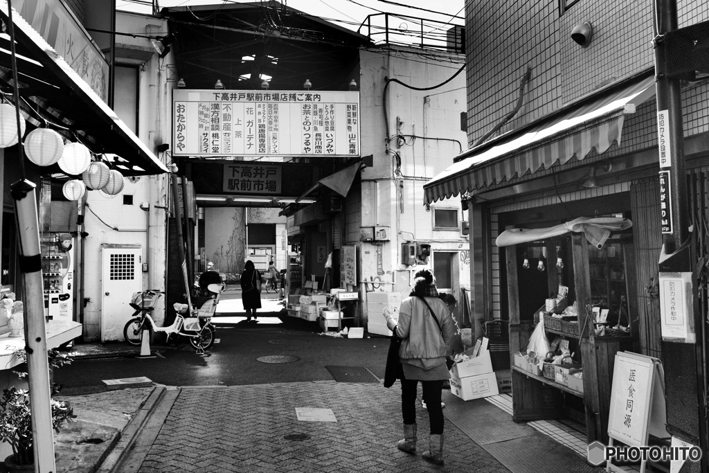 市場の風景