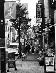 坂のある街で