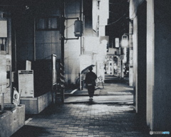 雨の夜に・・・