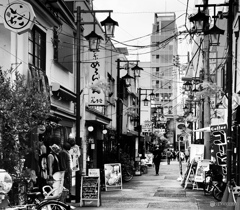 柳小路の風景