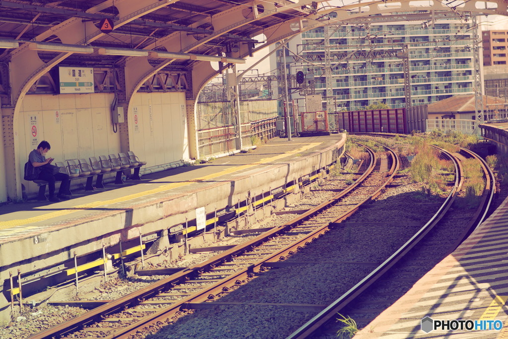 とある駅にて