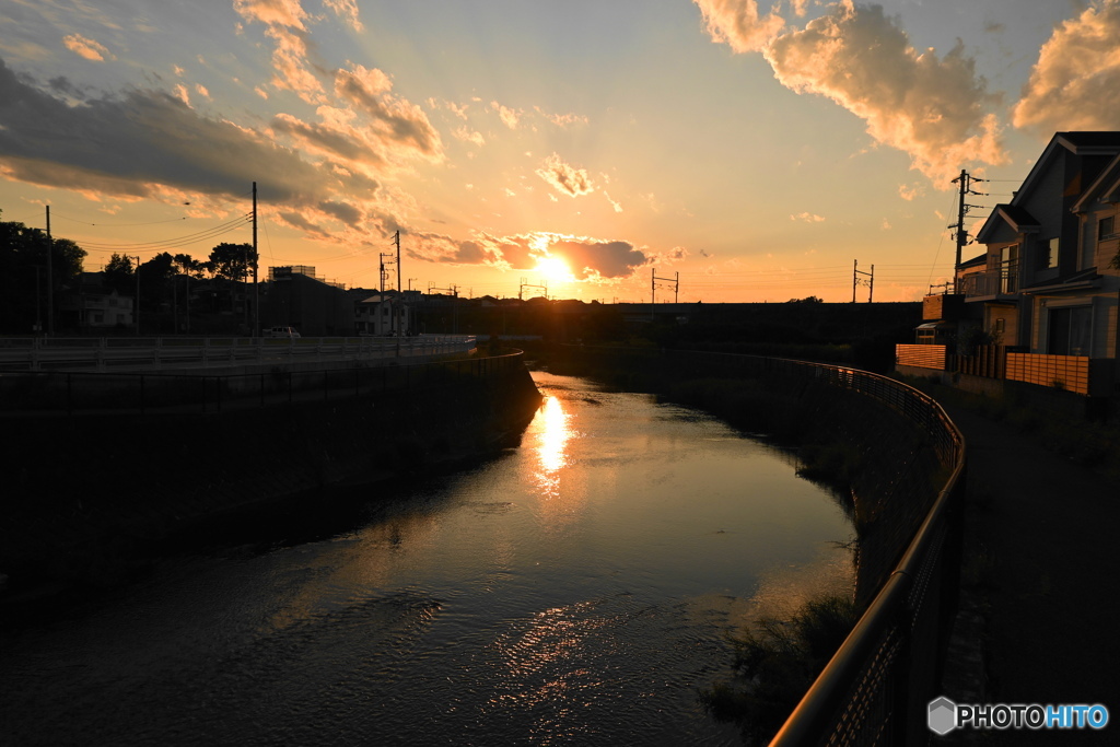 ある日の夕暮れ
