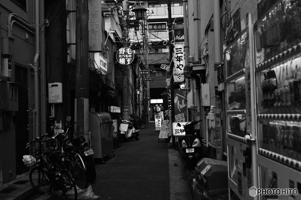 ふと立ち寄った街角で