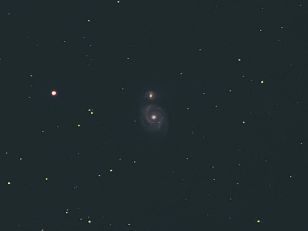 M51～子持ち銀河