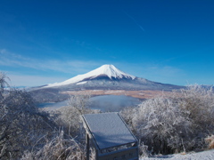 石割山の山頂から