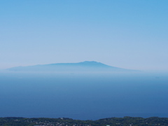 伊豆大島／大室山より