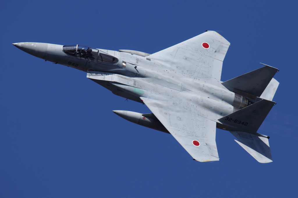 エアフェスタ浜松2023　F-15機動飛行”予行”