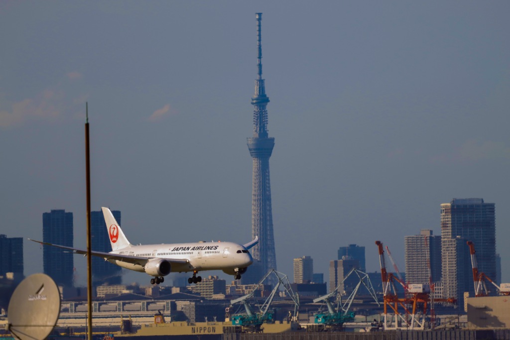 スカイツリーとツーショット