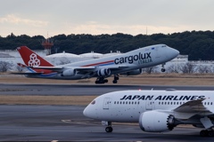 B747とB787