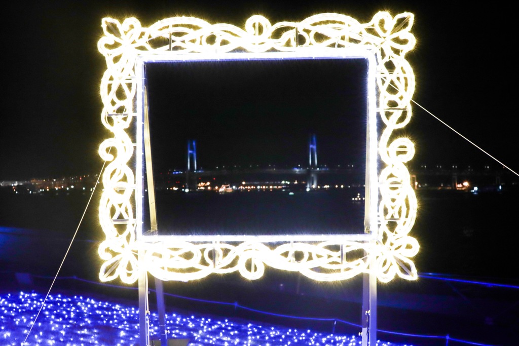写真立てのような風景