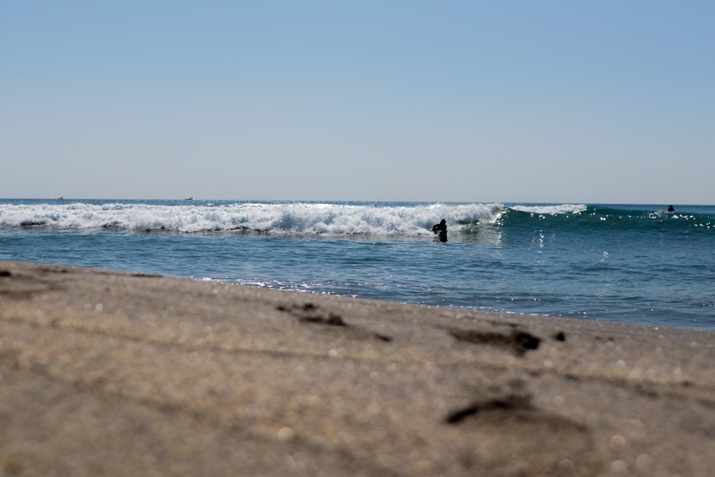 海、ローアングル