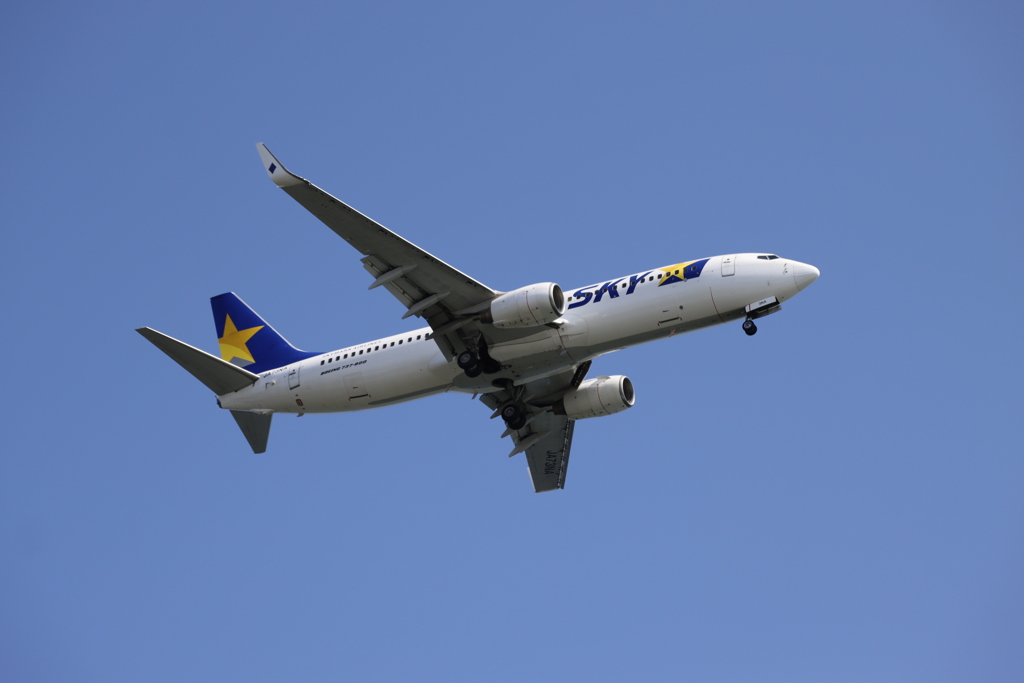 初めての飛行機撮影