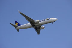 初めての飛行機撮影