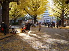 東京大学　正門付近