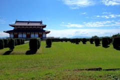 平城宮跡から南の空