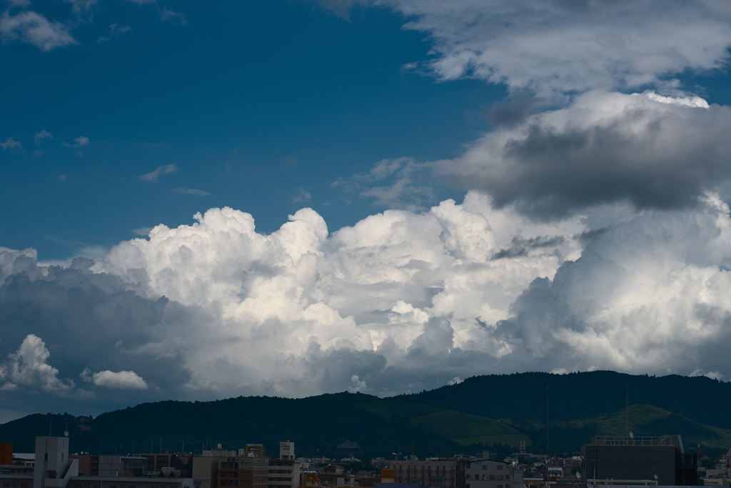 若草山　雲