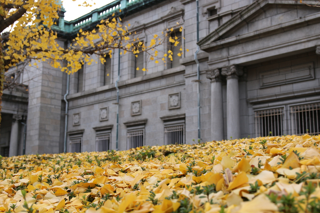 大阪街風景 日本銀行