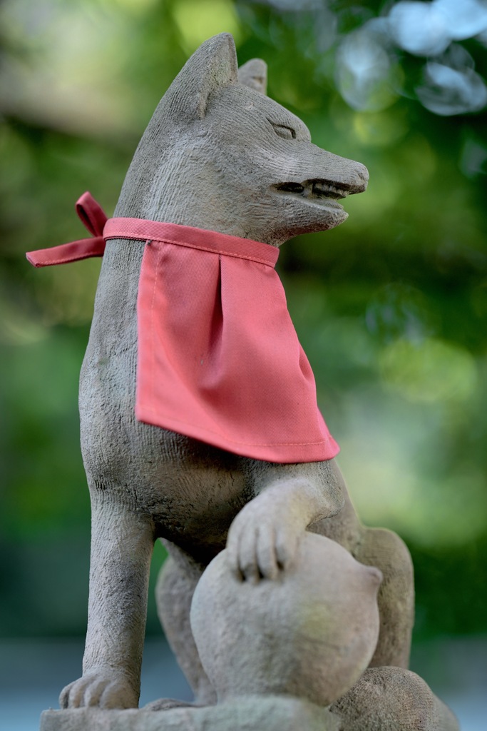 前掛け凛々しく