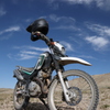 モンゴル　天空とオートバイ