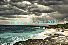 Happy new  year2021