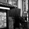 朝の温泉街４