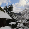 雪景の晴れ間