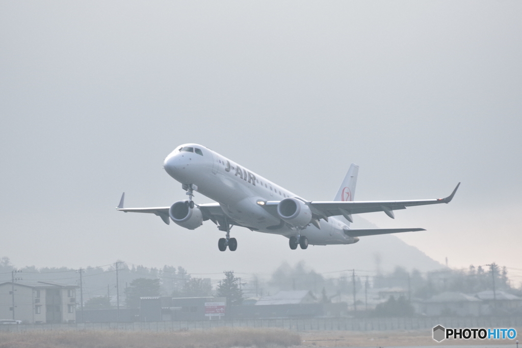 山形空港より②